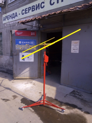 Аренда подъемника для гипсокартона